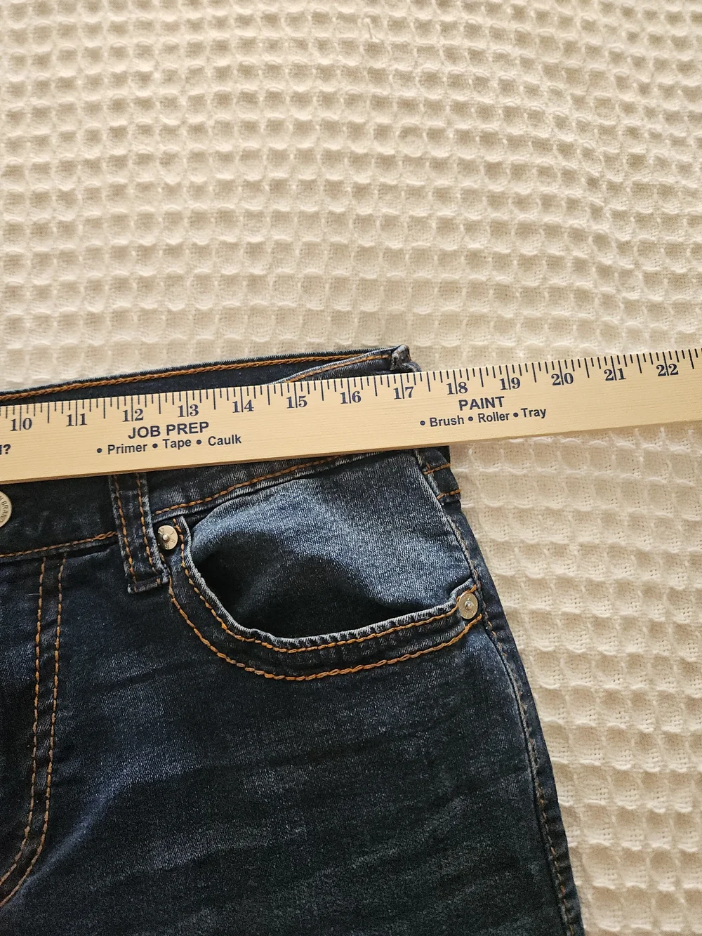True Religion Men's Geno Slim Fit Straight Jeans, Flap Pocket, Size 34
